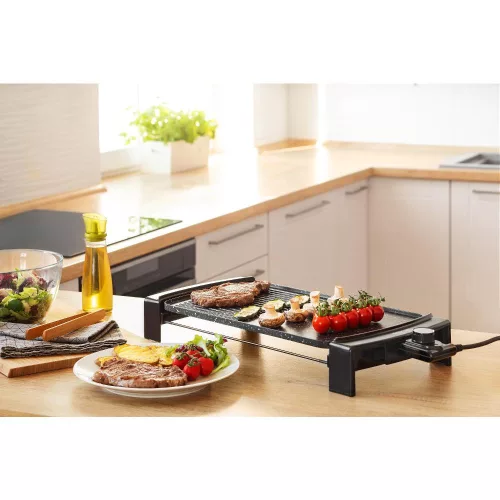 Sencor SBG 104BK Elektromos asztali grill – 2300W, 44x25 cm sütőfelület – Gránit bevonat (SBG 104BK)
