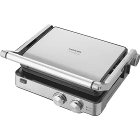Sencor SBG 4010SS Kontakt Grillsütő – 2000W, Tapadásmentes bevonat – Ezüst/Fekete (SBG 4010SS)