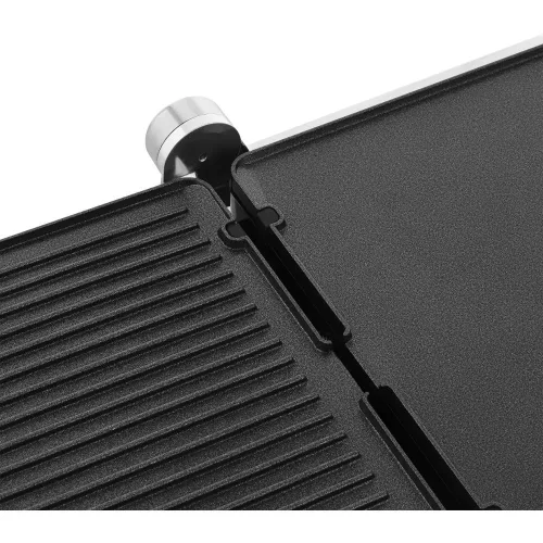 Sencor SBG 4010SS Kontakt Grillsütő – 2000W, Tapadásmentes bevonat – Ezüst/Fekete (SBG 4010SS)