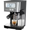 Sencor SES 4090SS Espresso kávéfőző – 15 bar, 1450W, LCD kijelző – Tejtartállyal (SES 4090SS)