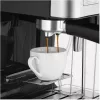 Sencor SES 4090SS Espresso kávéfőző – 15 bar, 1450W, LCD kijelző – Tejtartállyal (SES 4090SS)