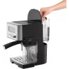 Sencor SES 4090SS Espresso kávéfőző – 15 bar, 1450W, LCD kijelző – Tejtartállyal (SES 4090SS)