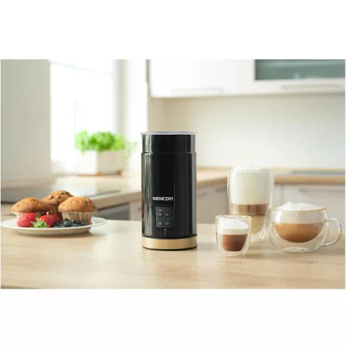 Sencor SMF 2031BK Tejhabosító – 4 az 1-ben funkció, 300 ml – Fekete (SMF 2031BK)