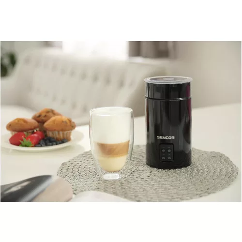 Sencor SMF 2031BK Tejhabosító – 4 az 1-ben funkció, 300 ml – Fekete (SMF 2031BK)