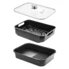 Philco PHHG 7000 Forrólevegős Fritőz és Grill – 1700W, 12 program – Fekete (PHHG 7000)