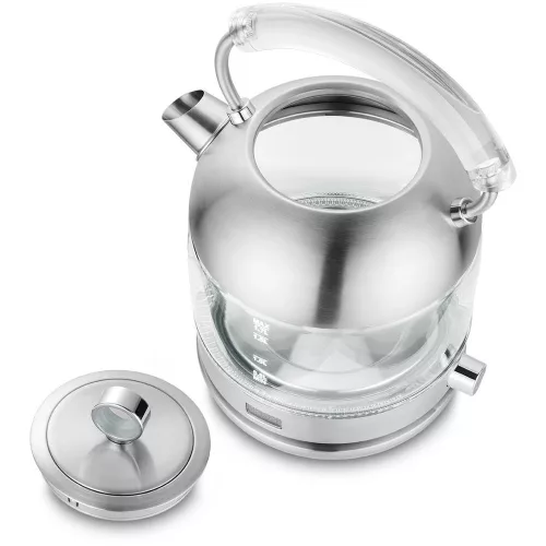 Philco PHWK 2110 Elektromos Vízforraló – 1,7L, Hőmérséklet-szabályozós, Üveg (PHWK 2110)