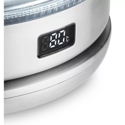 Philco PHWK 2110 Elektromos Vízforraló – 1,7L, Hőmérséklet-szabályozós, Üveg (PHWK 2110)