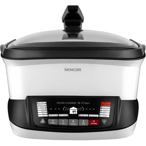 Sencor SFR 9400WH Többfunkciós Főzőedény és Olajsütő – 18 program, 4,8L – 1800W (SFR 9400WH)