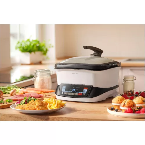 Sencor SFR 9400WH Többfunkciós Főzőedény és Olajsütő – 18 program, 4,8L – 1800W (SFR 9400WH)