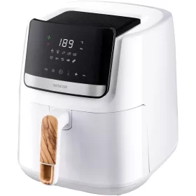 Sencor SFR 6551WH Forrólevegős fritőz – 6,5L, 1600W, 10 program – Fehér (SFR 6551WH)