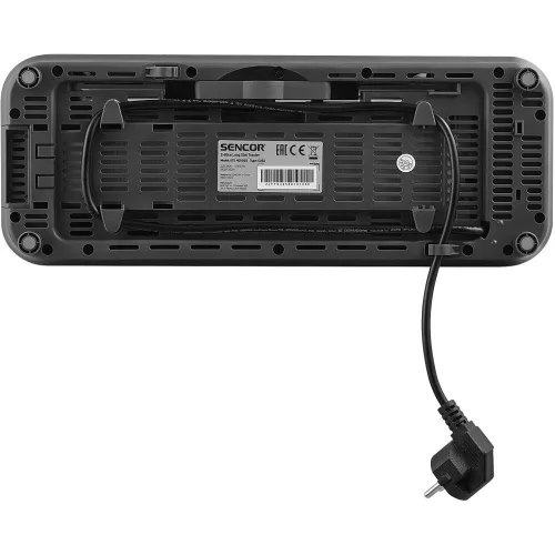 Sencor STS 4050SS Kenyérpirító - 1200W, Üvegablakos, Hosszú nyílású - Inox (STS 4050SS)