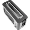 Sencor STS 4050SS Kenyérpirító - 1200W, Üvegablakos, Hosszú nyílású - Inox (STS 4050SS)