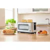 Sencor STS 4050SS Kenyérpirító - 1200W, Üvegablakos, Hosszú nyílású - Inox (STS 4050SS)