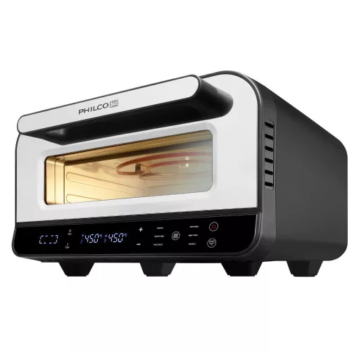 Philco PHPO 3170 Pizza sütő – 450°C, 32 cm pizzakő – 5 automata program (PHPO 3170)