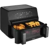 Sencor SFR 9650BK Forrólevegős fritőz – 9L, 2700W, Dual Cook – Fekete (SFR 9650BK)