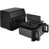 Sencor SFR 9650BK Forrólevegős fritőz – 9L, 2700W, Dual Cook – Fekete (SFR 9650BK)