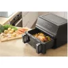 Sencor SFR 9650BK Forrólevegős fritőz – 9L, 2700W, Dual Cook – Fekete (SFR 9650BK)