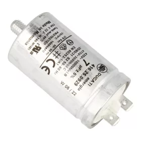 Ducati Motorindító Kondenzátor - 7µF, 475V, Fémházas - Candy Szárítógéphez (416.25.0929)