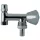 Melitta Eckfix Króm Sarokszelep – 3/8" x 3/4" x 10mm – Mosógéphez és Mosogatógéphez (4042707204875)