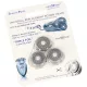 PHILIPS Körkés szett ( , 3db HQ9/50) borotva