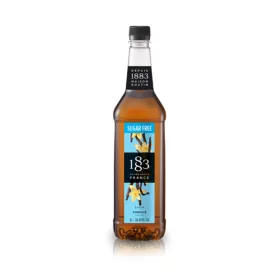 1883 Maison Routin Cukormentes Vanília szirup, 1 L (4305)