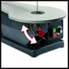 Dekopírfűrész asztali, alakvágó fűrész, 120W, Einhell TC-SS 405 E Asztali (4309040)