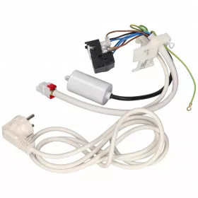 Hálózati kábel + indító relé (eredeti) BEKO hűtőgép