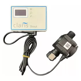 Everpure Claris Scout Átfolyásmérő – 3/8" BSP, Digitális kijelző – Vízlágyító rendszerekhez (4339-34)