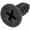 Gorenje Önmetsző Csavar – ST4,8x13 mm, DIN 7982, Fekete – Tűzhelyekhez (440277)