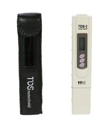 HM Digitális TDS mérő hőmérővel és bőrdobozral TDS-3