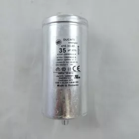 Gorenje Üzemi Kondenzátor – 35µF, 400V-500V, M8 csavaros – Szárítógépekhez (460714)
