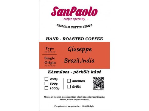 SAN PAOLO - GIUSEPPE szemes kávé (500 g.)