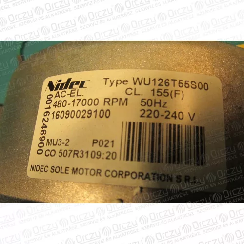 Motor ( eredeti ) WHIRLPOOL / INDESIT mosó-szárítógép