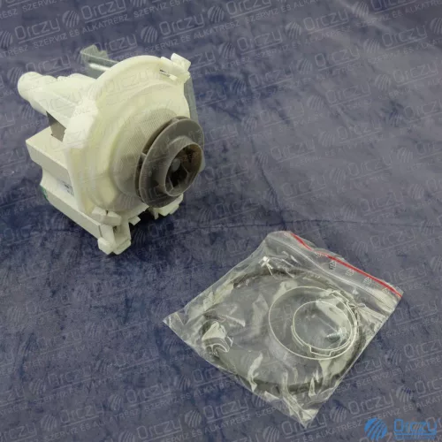 Szivattyú motor + lapát (eredeti) WHIRLPOOL mosogatógép