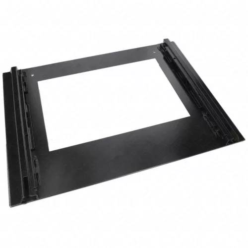 594x450 mm Üveg, ajtó, külső, fekete, (eredeti) WHIRLPOOL tűzhely