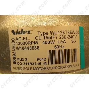 Motor (eredeti) WHIRLPOOL mosógép
