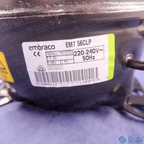 EMC55CLT Kompresszor R600 (eredeti) WHIRLPOOL hűtőgép