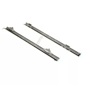 Whirlpool Sütő Teleszkópos Sín Készlet – 1 szintes, 380 mm – AKP és Bauknecht szériákhoz (481010764710)