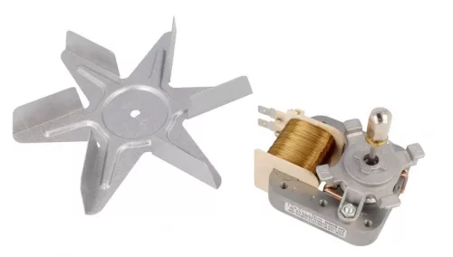 Whirlpool Szárítógép Ventilátor Motor és Lapát – 32W, Komplett – Kondenzációs szárítókhoz (C00398229)