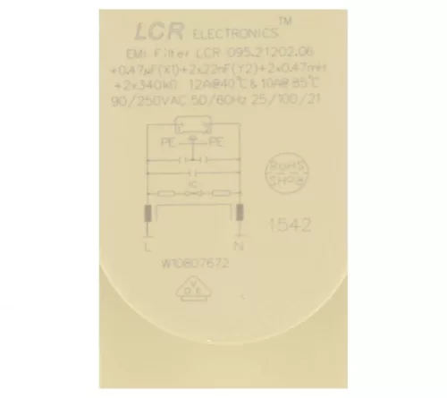 Whirlpool Zavarszűrő Kondenzátor – 0,47µF, 12A – Mosógéphez és Mosogatógéphez (481010807672)