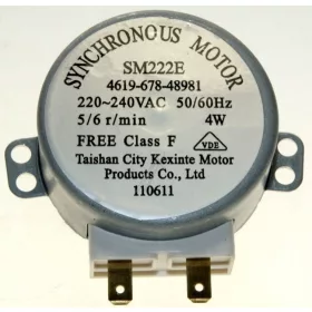   Forgótányér-motor 4W Whirlpool 481067848981 SM222E mikrohullámú sütőhöz