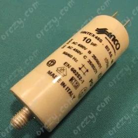10 uF 450V Kondenzátor, sarus (eredeti) WHIRLPOOL mosógép