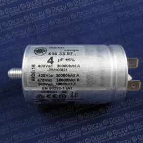   Whirlpool Mosogatógép Motor Kondenzátor – 4µF, 470V – ADP széria (C00318192)
