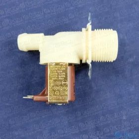   1 utas 15mm 180° 220V Mágnesszelep  (eredeti) WHIRLPOOL mosógép