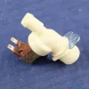 1 utas 15mm 180° 220V Mágnesszelep  (eredeti) WHIRLPOOL mosógép