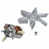 Légkeverő Motor Ventilátorral és Lapáttal Whirlpool / Indesit Sütőhöz – 22W / 17,2 mm – Univerzális (C00310972 kompatibilis)