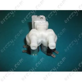   2 utas 12 mm 180° 220V Mágnesszelep (eredeti) WHIRLPOOL mosógép