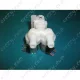 2 utas 12 mm 180° 220V Mágnesszelep (eredeti) WHIRLPOOL mosógép