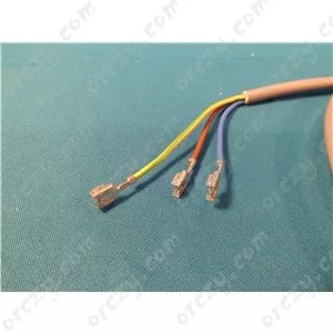 Whirlpool Hálózati Kábel – 1,65m, 3 eres, sarus csatlakozó – Mosógéphez és Mosogatógéphez (C00309368)