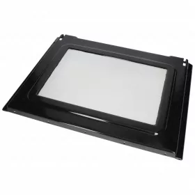   580x442 mm Üveg, sütőajtó, belső, fekete,(eredeti) WHIRLPOOL tűzhely